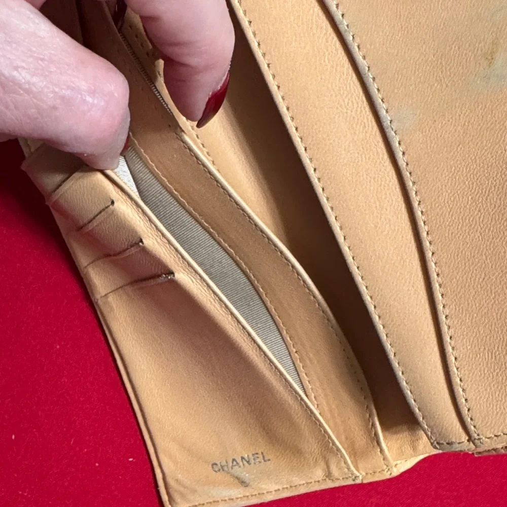 CHANEL Tan Quilted Women's Wallet   🎉🎉🎉HOST PICK  🎉🎉🎉 - Picture 13 of 14